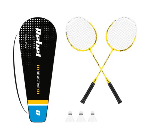 REBEL ACTIVE RBA-4102 Badmintonový set, hliníkový