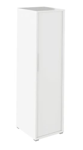 Kondela 260731 Věšáková skříň, bílá, RIOMA TYP 20 dřevotříska 54.5 x 50 x 182.6 cm