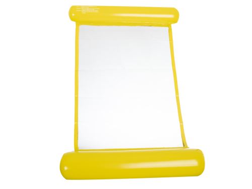 KIK Nafukovací židle s matrací na koupání žlutá KX7957_3