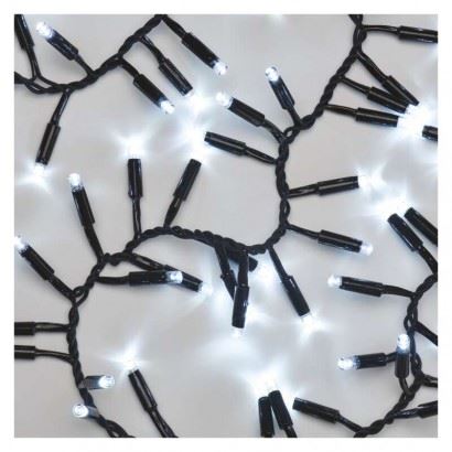 EMOS Lighting Profi LED spojovací řetěz – ježek D2BC01, 3 m, venkovní i vnitřní, studená bílá 1550022007