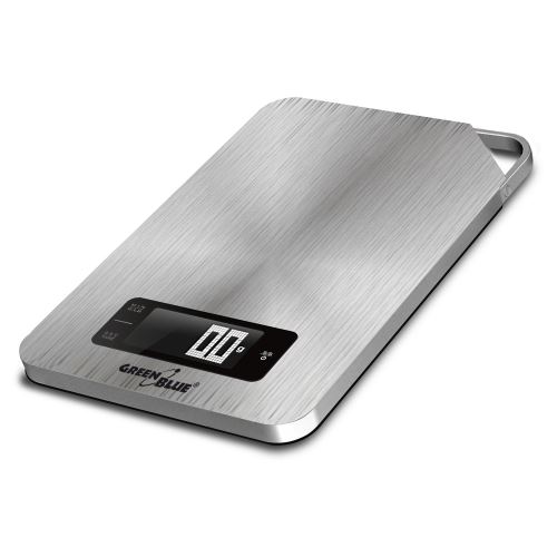 GreenBlue GB170 Digitální kuchyňská váha až do 5 kg, nerez 53516