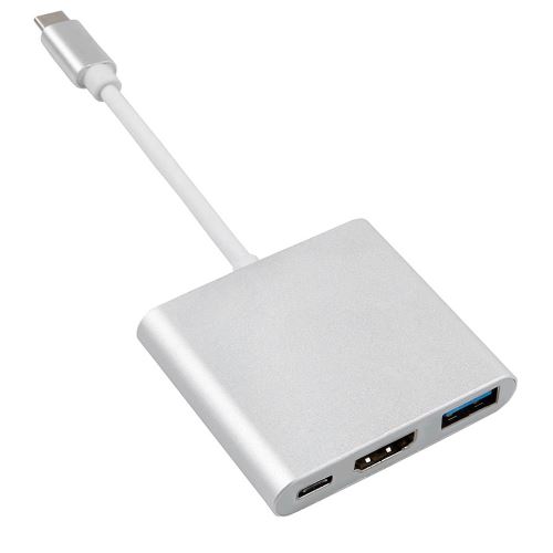 Adaptér USB-C - adaptér HDMI / USB 3.0 Maclean MCTV-840