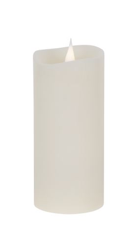 LED vosková svíčka střední / slonovinová Vipow LED0200-1