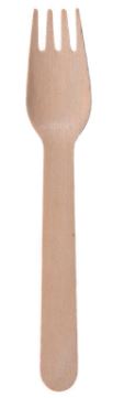 Orion Vidlička dřevěná 15,5 cm 20 ks NATURE 143690