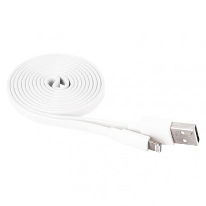 Emos SM7013W Nabíjecí a datový kabel USB-A 2.0 / Lightning MFi, 1 m, bílý 2335071310