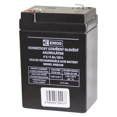 Emos B9664 Náhradní akumulátor pro svítilny 3810 (P2306, P2307), černý 1201001800