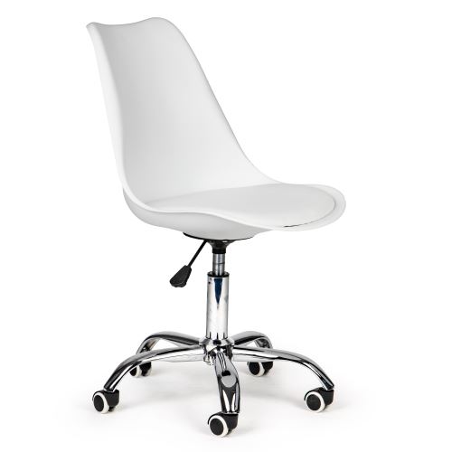 MODERNHOME PC-009 WHITE 1SZT Kancelářská otočná židle bílá barva