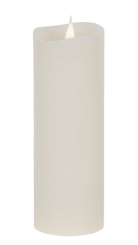 Vipow velká vosková LED svíčka ze slonoviny LED0200-2