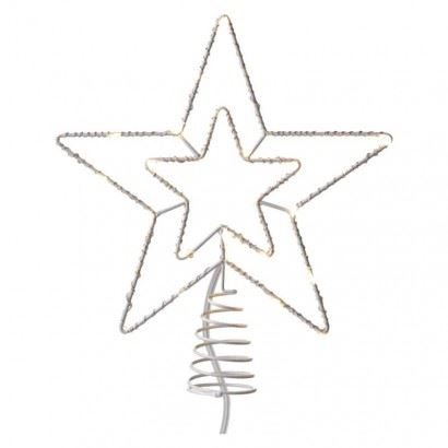 EMOS Lighting Standard LED spojovací vánoční hvězda D1ZW01, 28,5 cm, venkovní i vnitřní, teplá bílá 1550010006