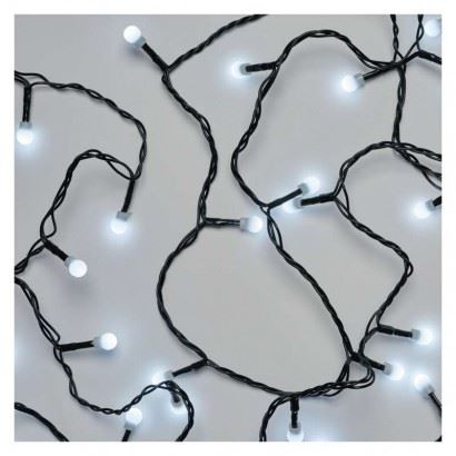 EMOS Lighting LED vánoční cherry řetěz – kuličky D5AC07, 20 m, venkovní i vnitřní, studená bílá 1550052006