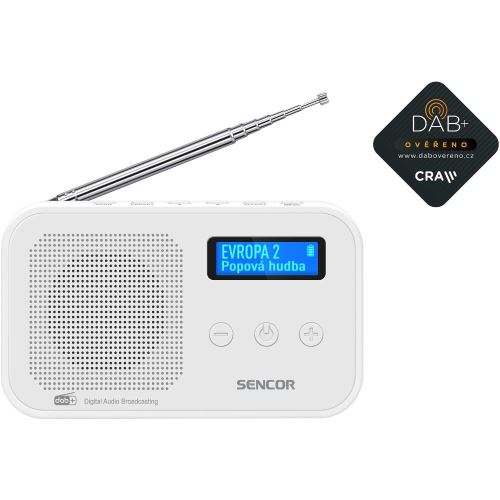 SENCOR SRD 7200 W DAB+, FM Digitální rádio 35056735 bílé