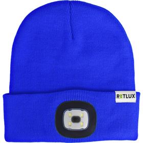 RETLUX RLB 102 Svítící nabíjecí čepice, modrá 50005713