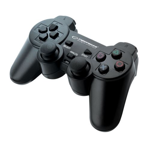 Esperanza Gamepad PS2 / PS3 / PC USB Corsair černý EG106
