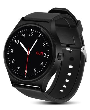 Černé chytré hodinky NanoRS SmartWatch RS100
