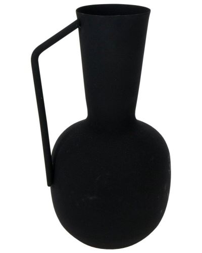 Indecor X13509 Váza plechová černá 29 cm 2ASS