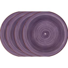 LAMART LT9066 Set fialových hlubokých talířů 4 ks HAPPY 42004714