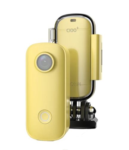 Akční kamera SJCAM C100+ žlutá 5579499