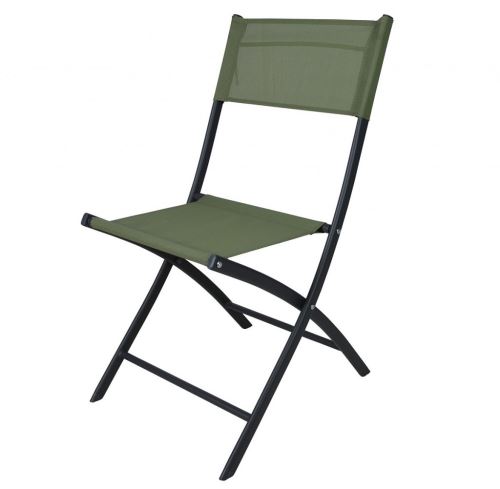 PROGARDEN Zahradní židle skládací zelená I X60000190