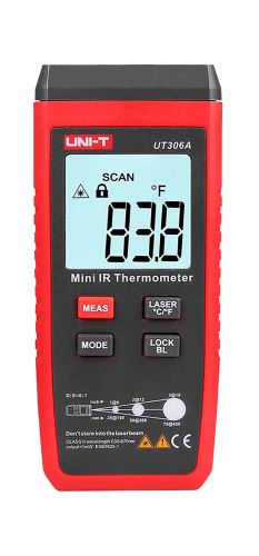 Uni-T UT306A Infračervený měřič teploty < 1 mW MIE0359