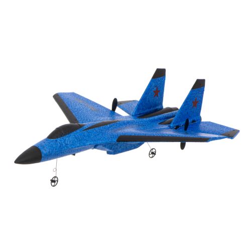 KIK KX6677_1 RC letadlo SU-35 Jet FX820 modré