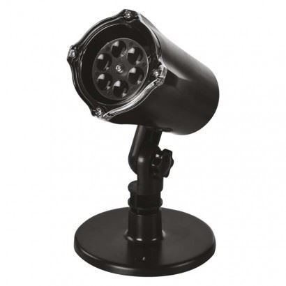 EMOS Lighting LED vánoční dekorativní projektor – vločky DCPC02, venkovní i vnitřní, bílá 1550005006