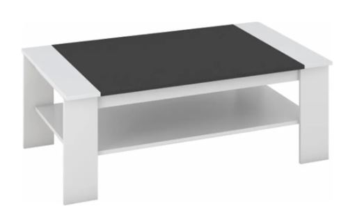 Kondela 149886 Konferenční stolek bílá, černá BAKER DTD