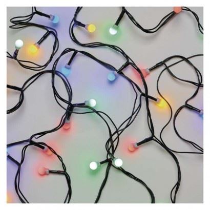 EMOS Lighting LED vánoční cherry řetěz – kuličky D5AM04, 30 m, multicolor 1550054004