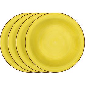 LAMART LT9062 Set hlubokých žlutých talířů 4 ks HAPPY 42004520