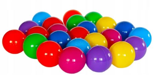 ECOTOYS B100 Sada vícebarevných míčků do suchého bazénu 100 ks