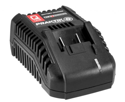 PRAKTIK TOOLS nabíječka baterií k AKU nářadí černá Q-LINE FLEXPOWER PT-PTQC01