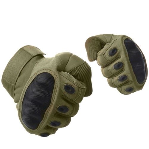 Trizand 21772 XL- khaki taktické ochranné rukavice 16784