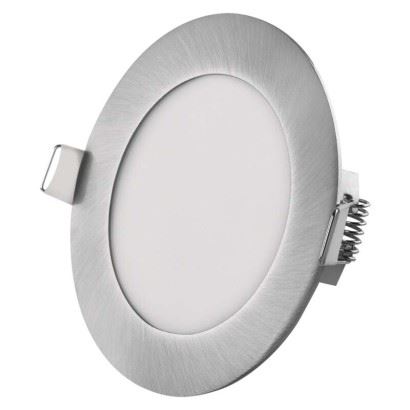 EMOS Lighting ZD1223 LED podhledové svítidlo NEXXO stříbrné, 12 cm, 7 W, teplá/neutrální bílá 1540130670