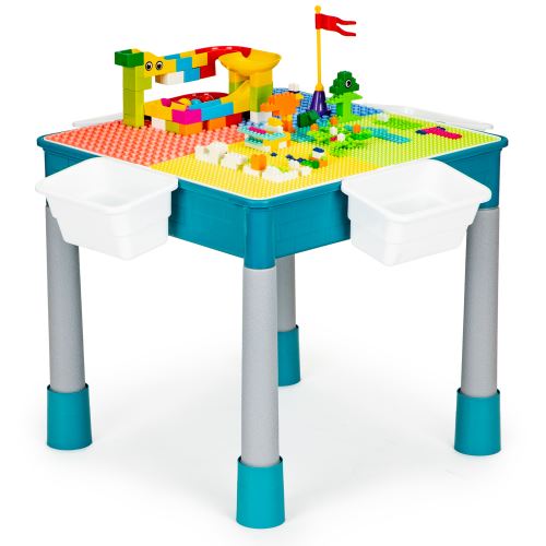 ECOTOYS HC464898 Dětský plastový hrací stůl se židličkou