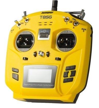 Vysílač Jumper V1.0 T8SG HP056-0004-M2 žlutý
