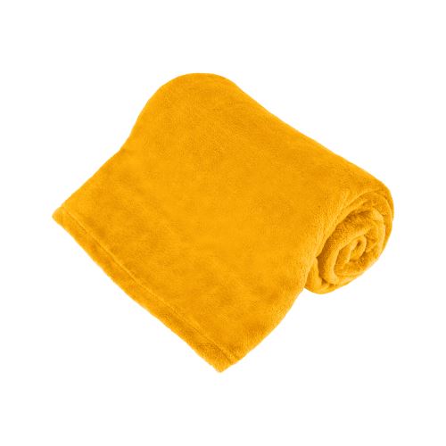 Fleecová deka 150x200 cm TEESA - žlutá TSA8901-3