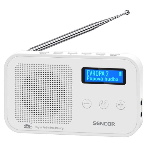 SENCOR SRD 7200 W DAB+, FM Digitální rádio 35056735 bílé