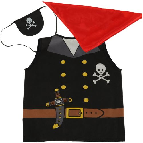 KIK KX4300 Karnevalový kostým pirát 3-8 let