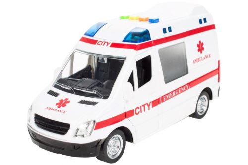 KIK Interaktivní lékařská ambulance 1:16 bílá KX5408