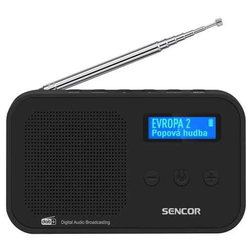 SENCOR SRD 7200 B DAB+, FM Digitální rádio 35056378 černé
