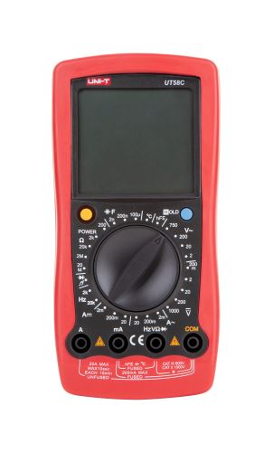 Multimetr Uni-T UT58C červený MIE0083