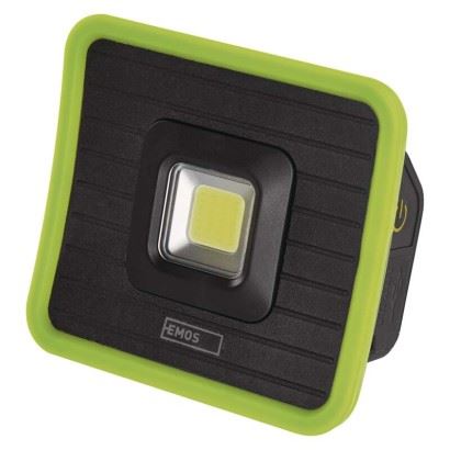 Emos LED nabíjecí pracovní reflektor P4539, 1000 lm, černo-zelený 1450000390