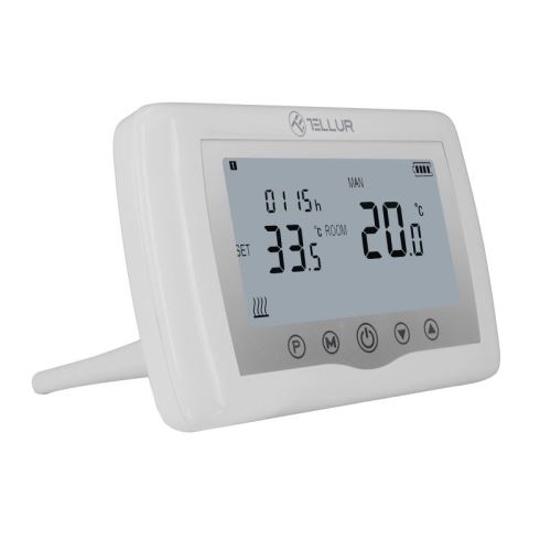 Tellur WiFi Smart termostat,TR0020, bílý TLL331151