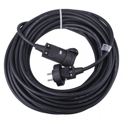 Emos Venkovní prodlužovací kabel 20 m PM1011, 1 zásuvka, 230 V, černý 1914090072