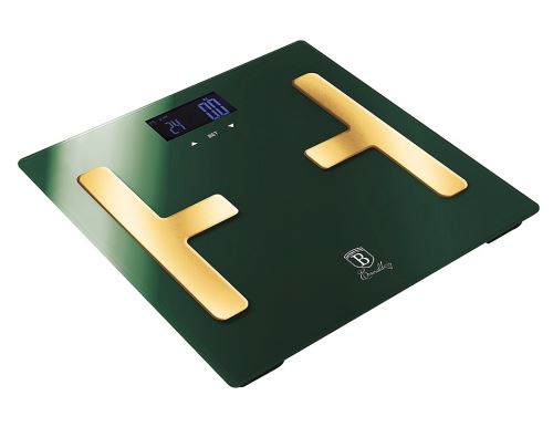 BERLINGERHAUS osobní váha Smart sklěněná Emerald Collection BH-9108