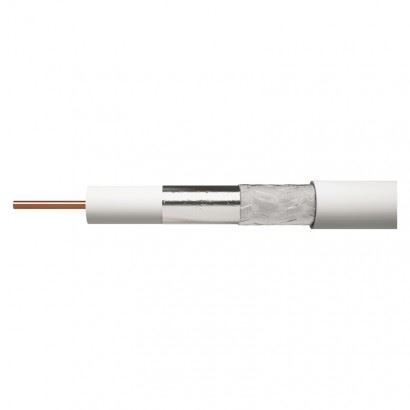 Emos Koaxiální kabel CB21D, S5271, 100m, bílý 2305021000