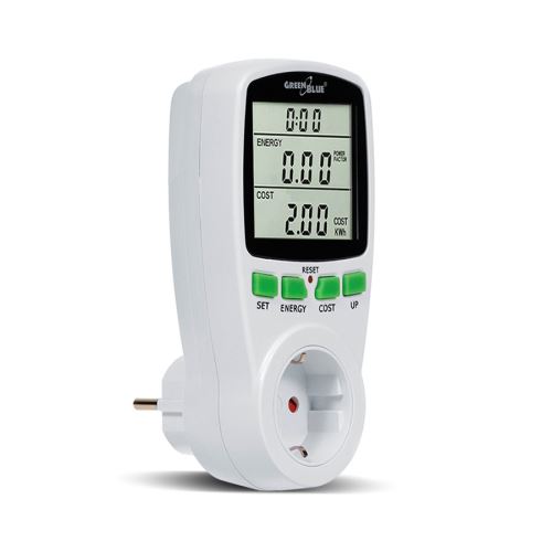 Wattmetr měřič spotřeby energie GreenBlue GB202G