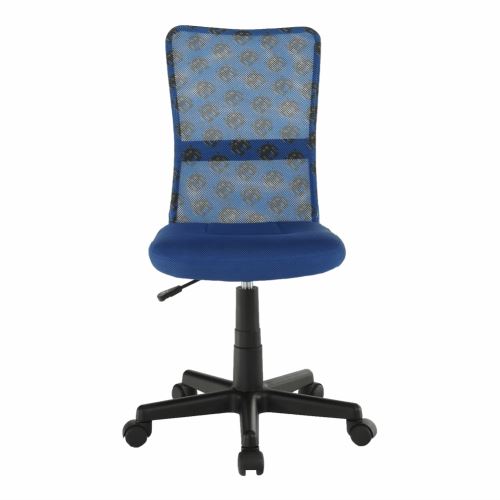 Kondela 254579 Otočná židle modrá, černá GOFY