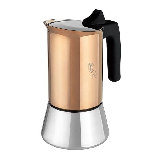 BERLINGERHAUS BH-8550 Konvice na espresso 9 šálků Rosegold Metallic Line