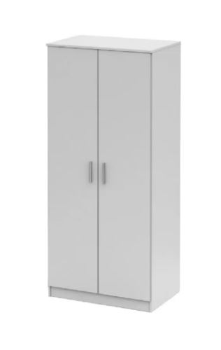 Kondela 99125 Věšáková skříň bílá NOKO-SINGA 80 dřevotříska 53 x 98.5 x 183 cm