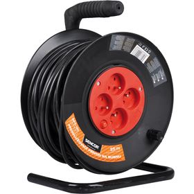 Sencor SPC 50 Prodlužovací kabel na bubnu 25m/4 3×1,5mm, černý 35033613